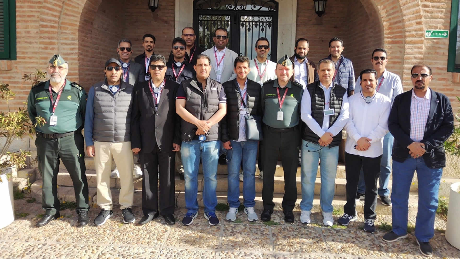Recibimiento de una delegación de la Naif Arab University for Security Sciences Naif (NAUSS)