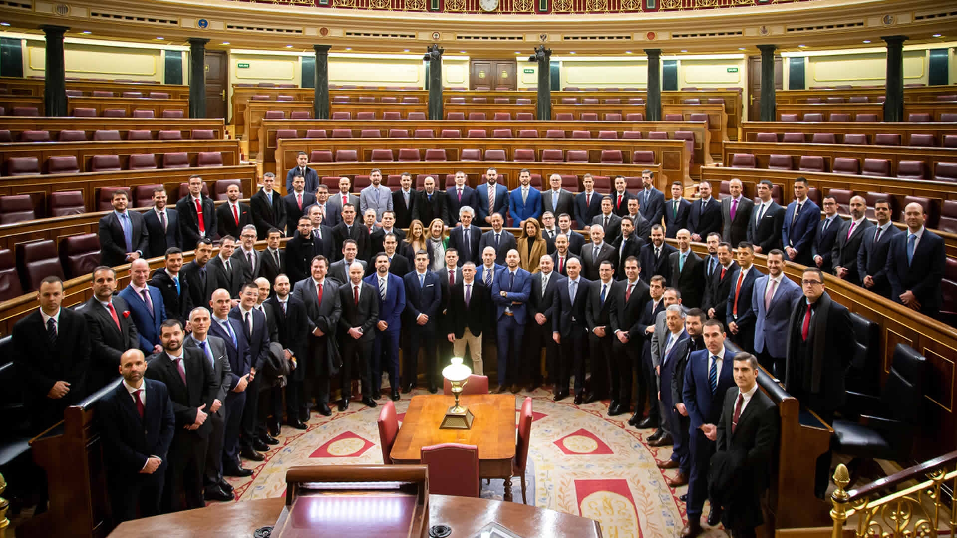 Alumnos del Grado en Gestión de Seguridad Pública visitan el Congreso de los Diputados