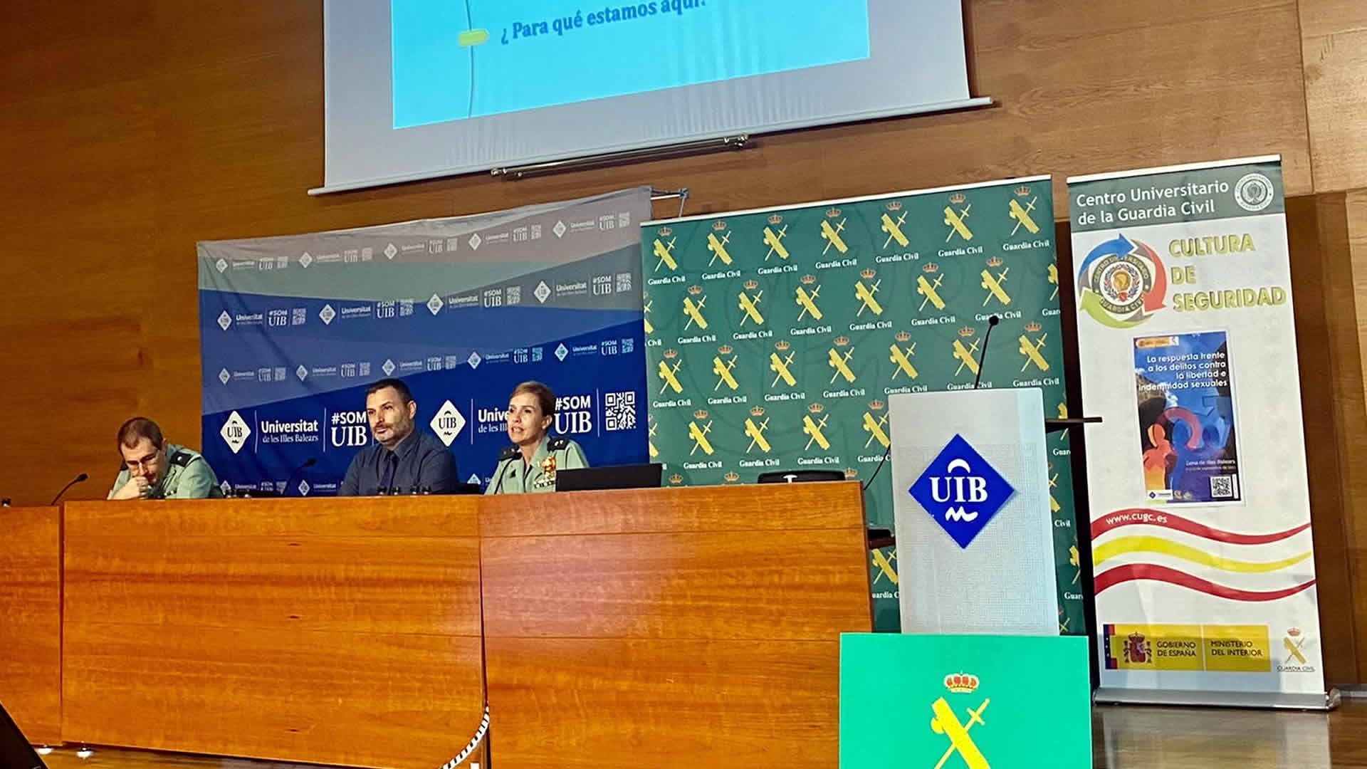 Primera jornada de las Jornadas de Cultura de Seguridad: &quot;La respuesta frente a los delitos contra la libertad e indemnidad sexual&quot;