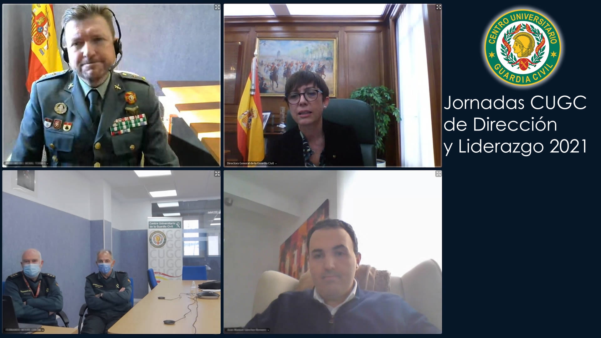 La Directora General de la Guardia Civil imparte conferencia sobre Dirección y Liderazgo
