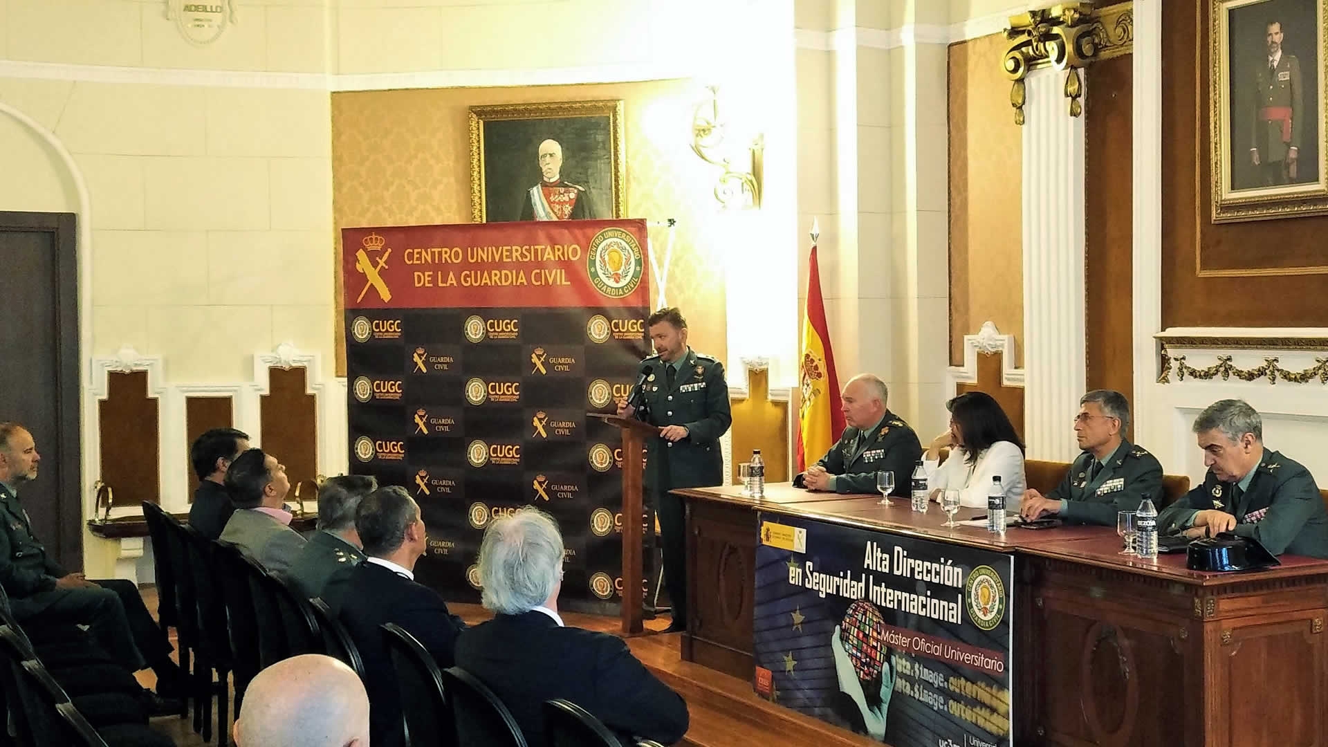 Presentación de la Acreditación oficial del I Master CUGC "Alta Dirección en Seguridad Internacional"