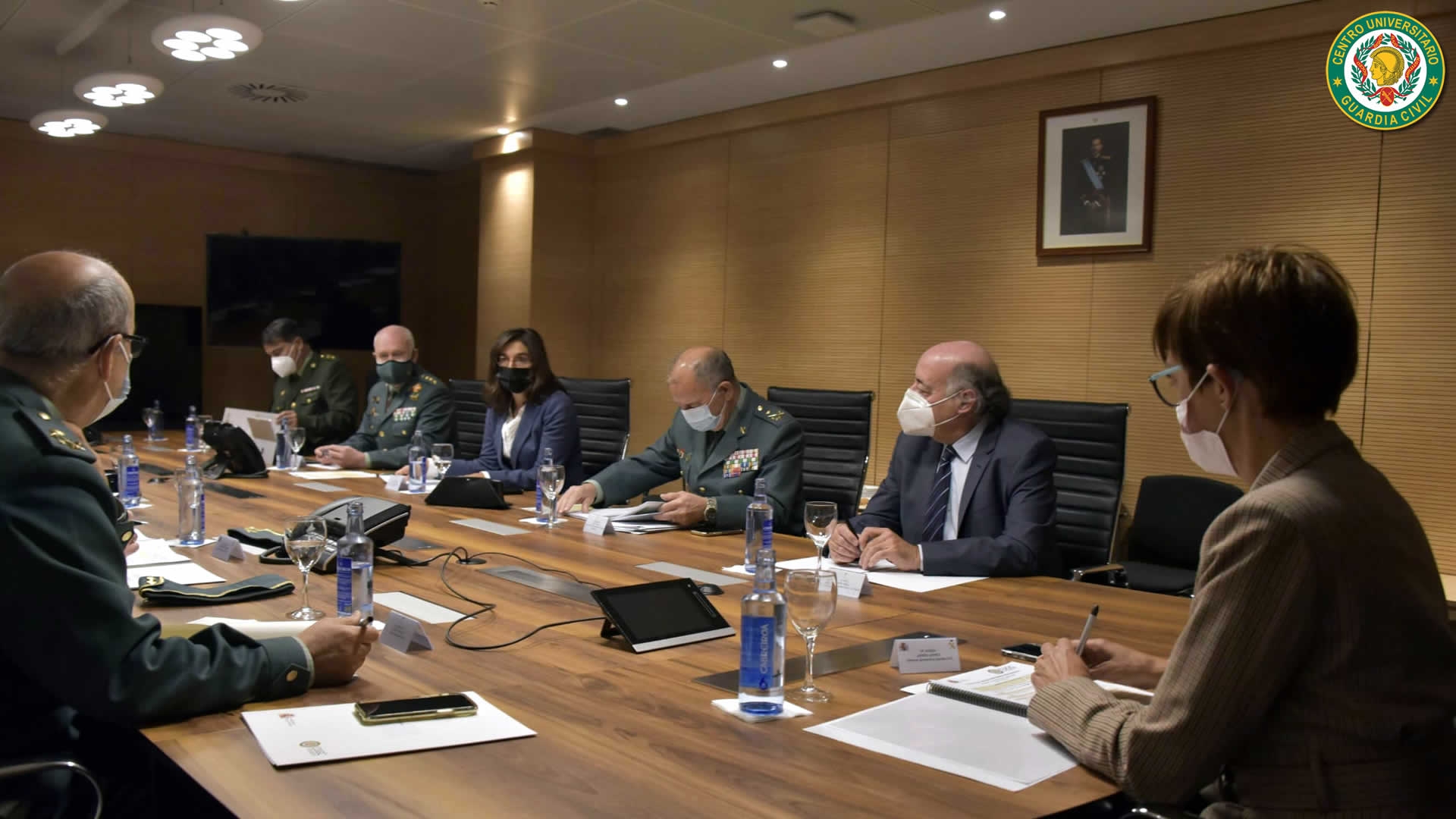 Reunión del Patronato del Centro Universitario de la Guardia Civil