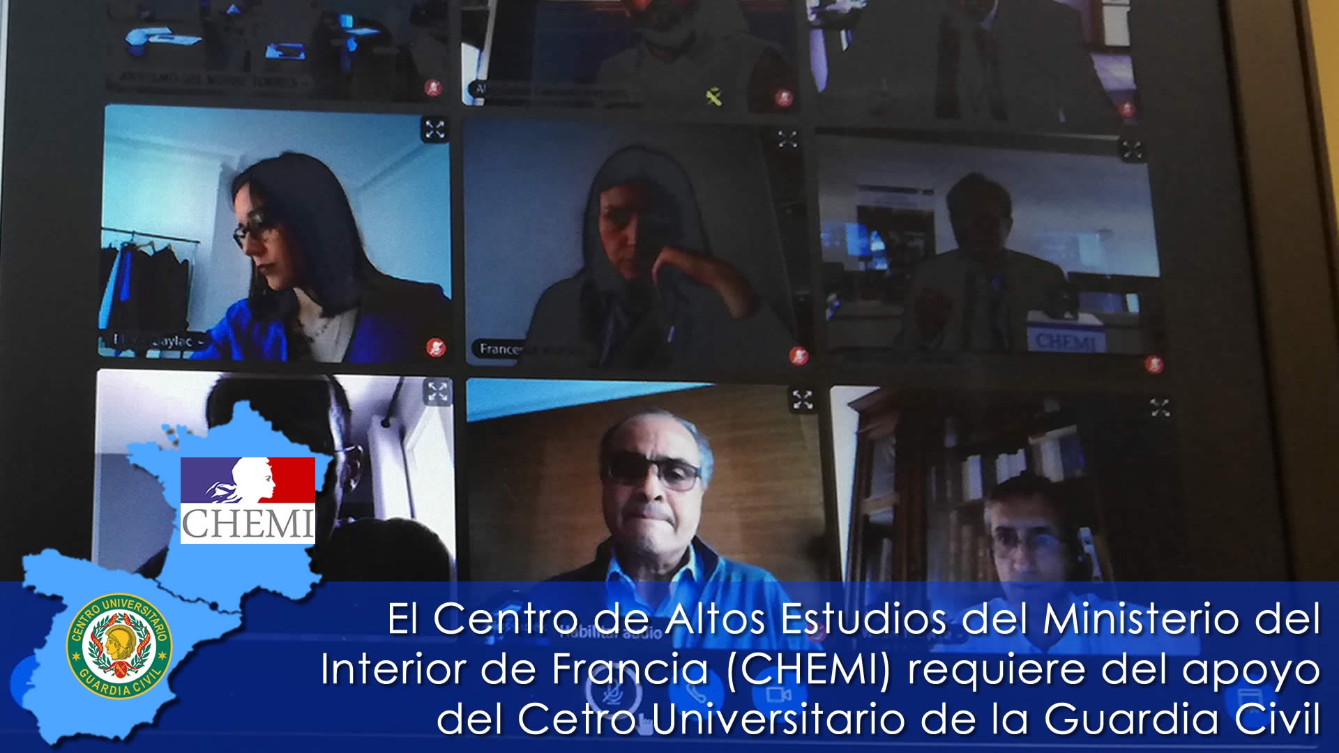 El Centro de Altos Estudios del Ministerio del Interior de Francia (CHEMI) requiere del apoyo del CUGC