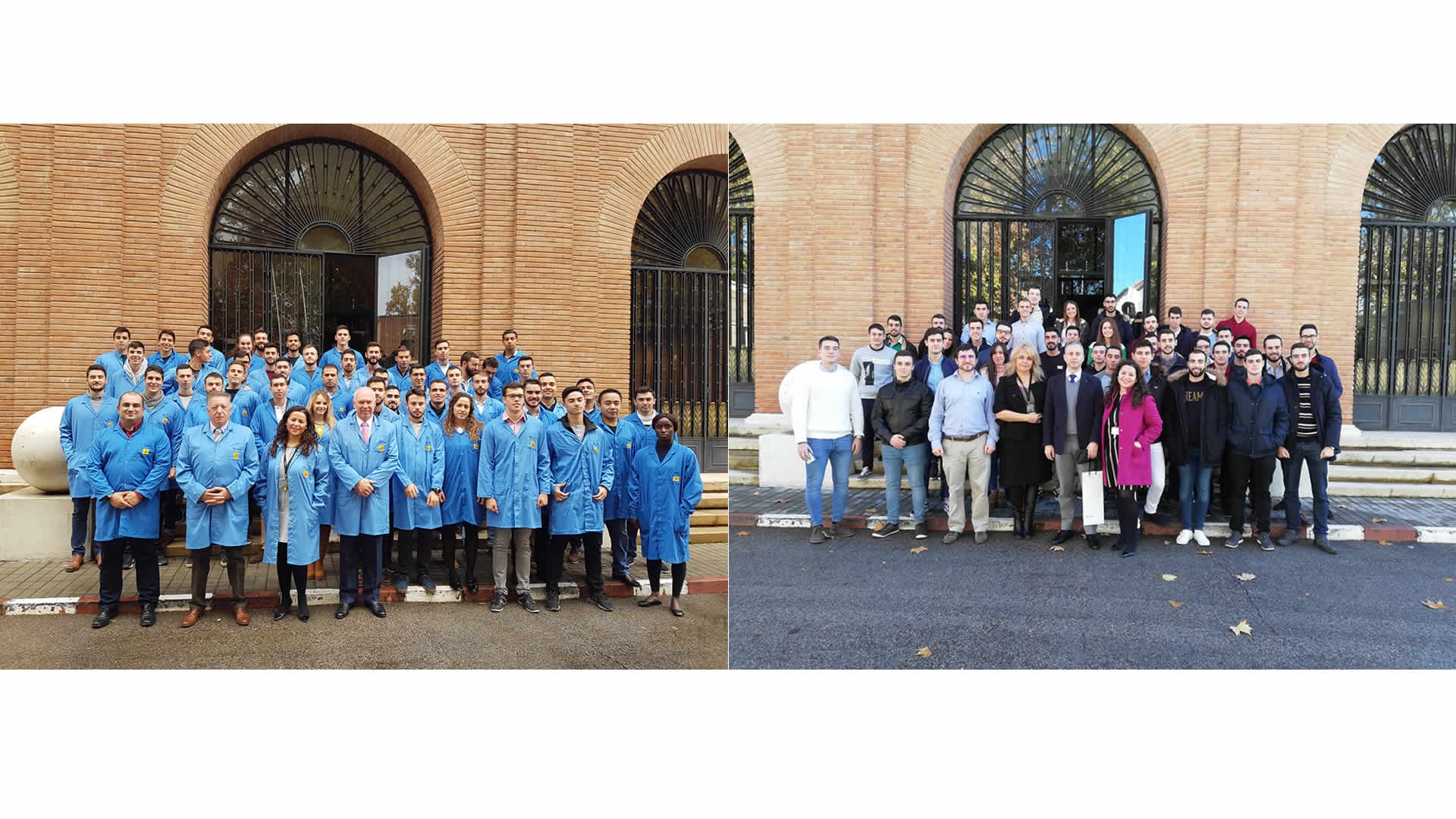 Visita de 4º curso del Grado en Ingeniería de la Seguridad a las instalaciones de INDRA