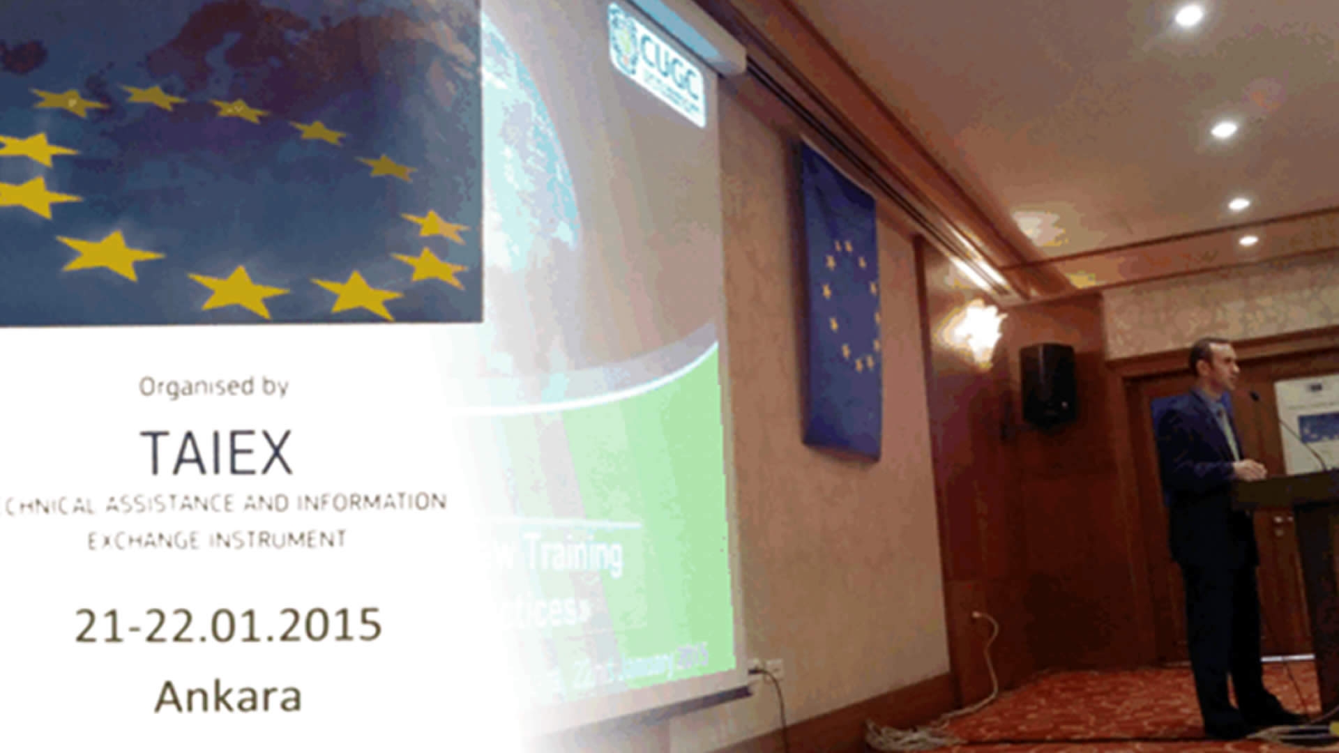 El CUGC colabora con la Comisión Europea en un taller internacional organizado por TAIEX en Ankara (Turquía)